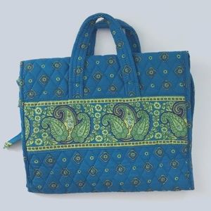 Fabric Hanging Travel Cosmetic Bag -4 Pouches NWOT